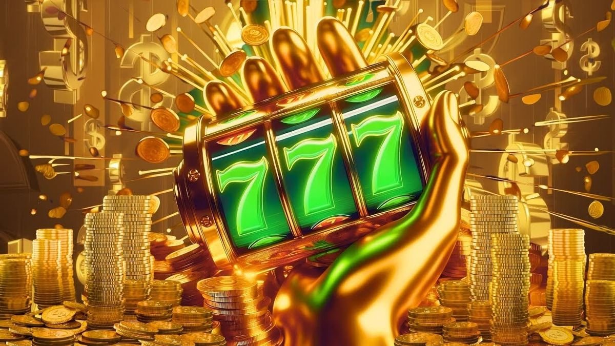 Slot game reels on win 4 platform with various themed titles