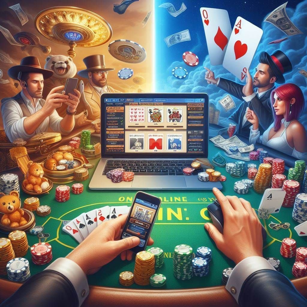 Bingo room interface on win 4 showing numbered balls and game cards